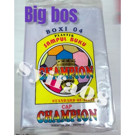 

KODE O73O SAMPUL PLASTIK BIGBOS