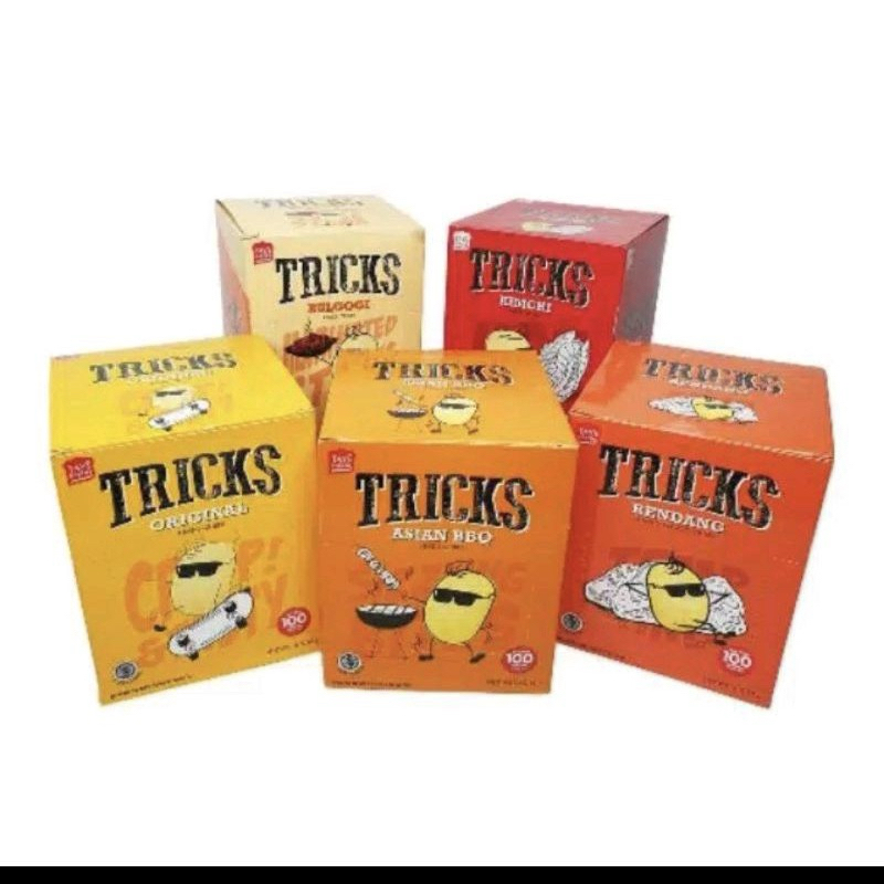 

TRICKS BAKED CRISPS POTATO ORIGINAL/ KIMCHI MURAH!