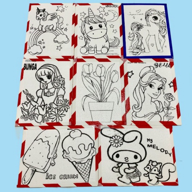 

KODE I27O 25 Pcs Lis Lakban Styrofoam Lukis Uk 3x4x1 cm Sterofoam Lukis Anak Lis Lakban