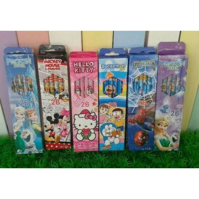 

HATI HATI BARANG Pensil 2b karakter