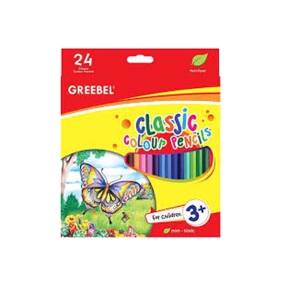 

KODE R56Q SET Pensil Warna Pencil Color 24 Warna Greebel Murah