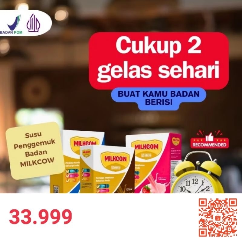 MILKCOW COKLAT 500 GRAM SUSU PENGGEMUK BADAN SUSU BUBUK MILKCOW SUSU KELUARGA SUSU MILKCOW