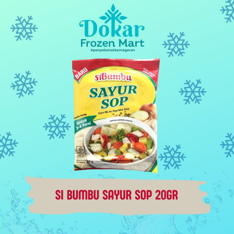 

Bamboe SiBumbu Sayur Sop 20gr