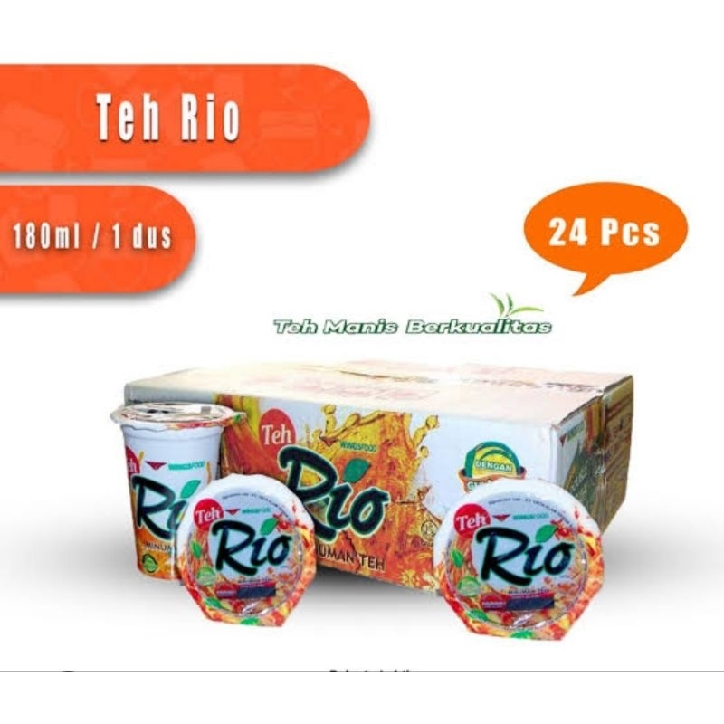 

TEH RIO minuman rasa teh 180ML