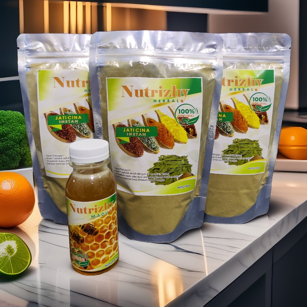 

Paket Herbal Jati Cina 3Pcs Plus Madu murni (100grm)