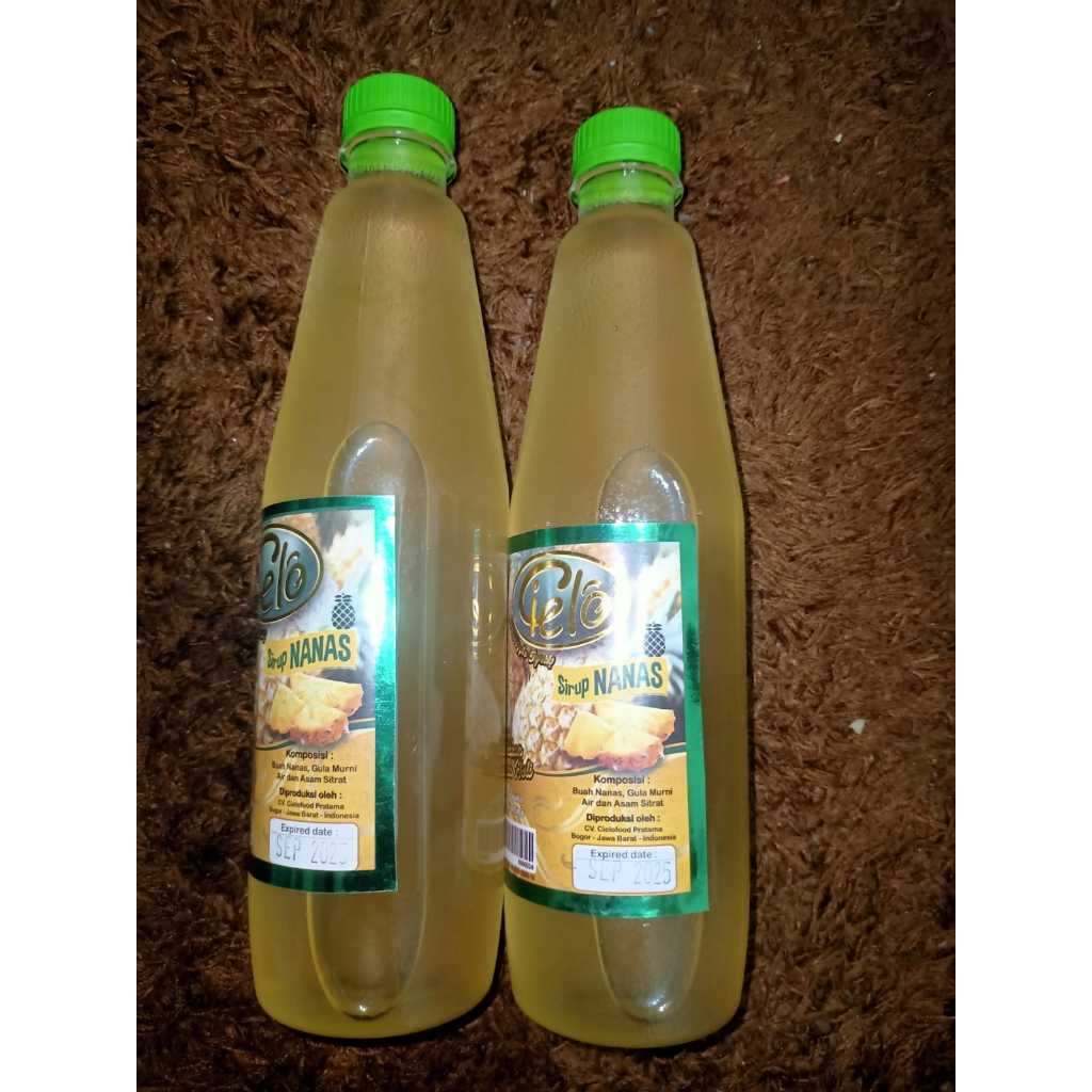 

Sirup Nanas Cielo 630ml - Buah nanas HONI (free dus)