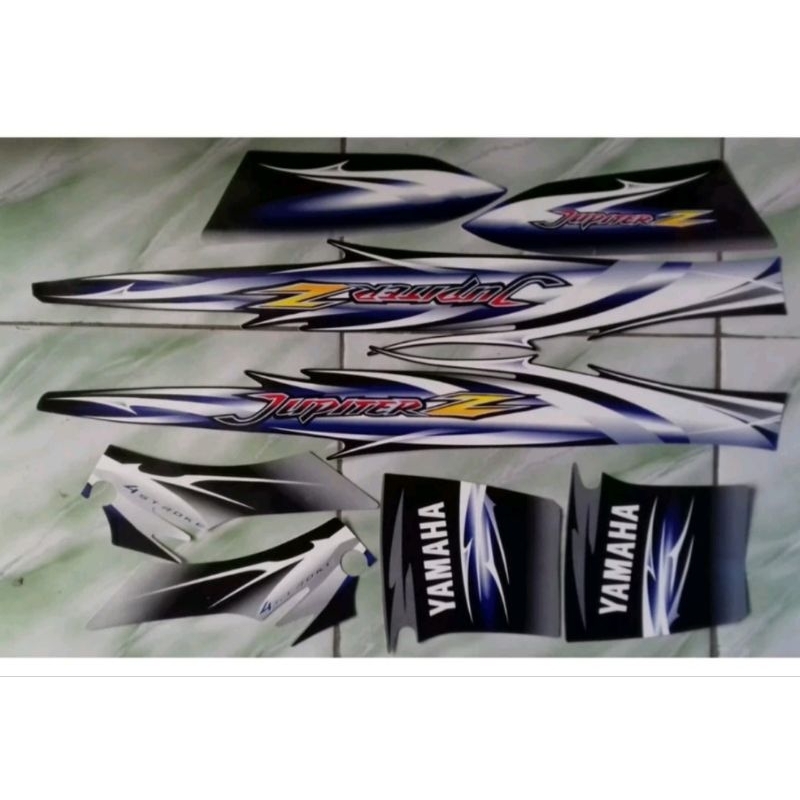 stiker striping motor yamaha jupiter z 2007