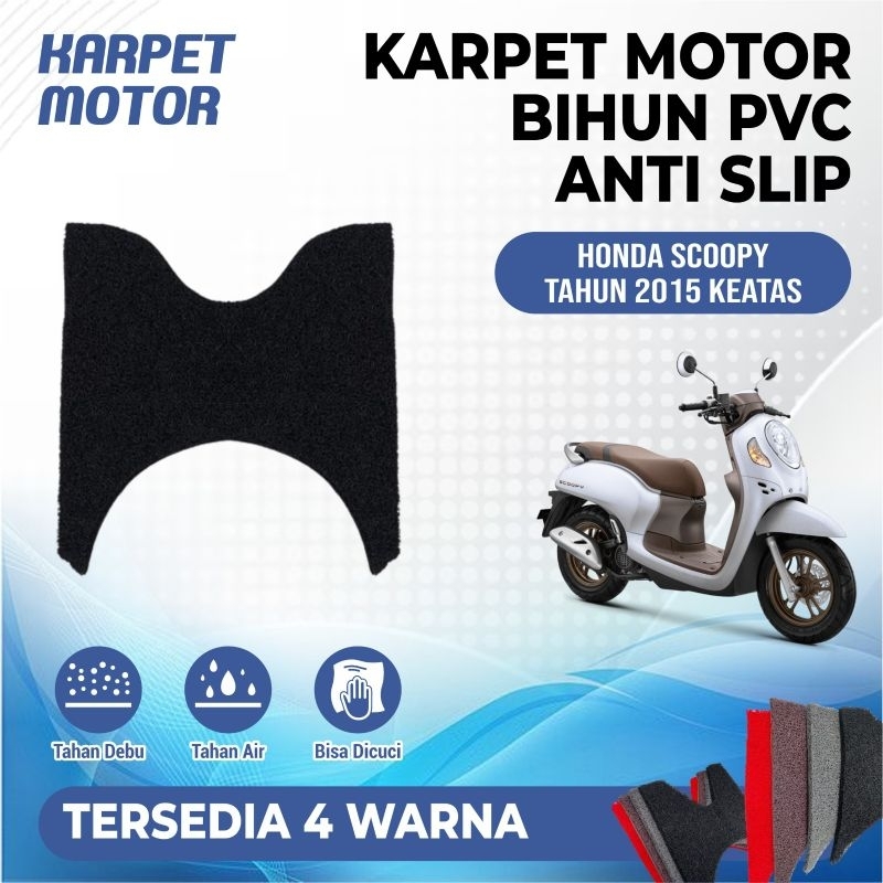 Karpet Motor Scoopy Terbaru Aksesoris Motor Scoopy Karpet Mie Scoopy