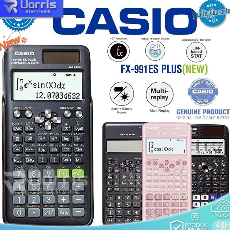 

KODE P82J Kalkulator Scientific Casio ilmiah 991ESPlus Kalkulator Casio Scientific Calculator Casio Scientific