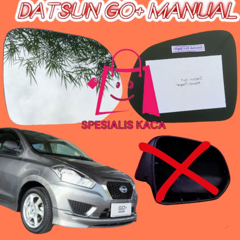datsun go panca kaca spion datsun go+ ada manual (hanya kaca) saja