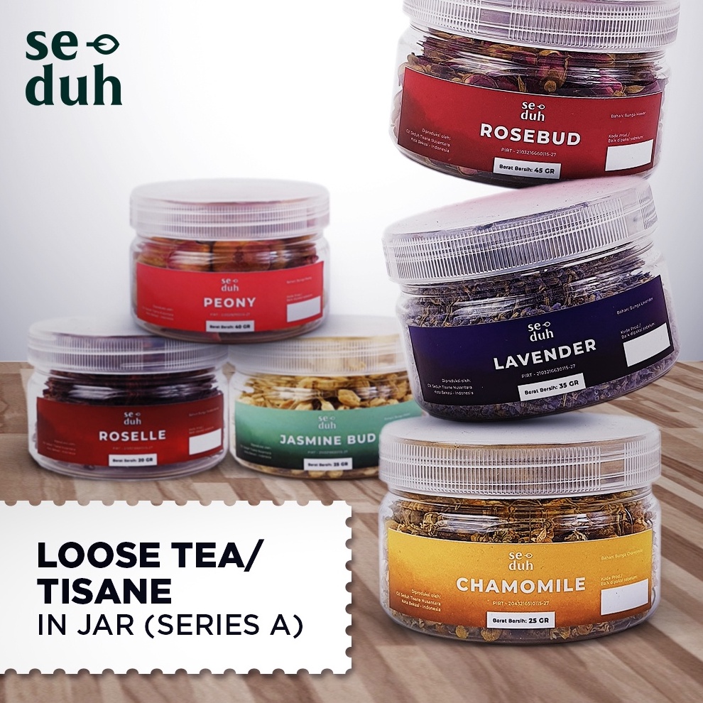 

SPESIAL SEDUH TISANE LOOSE TEA IN JAR SERIES A