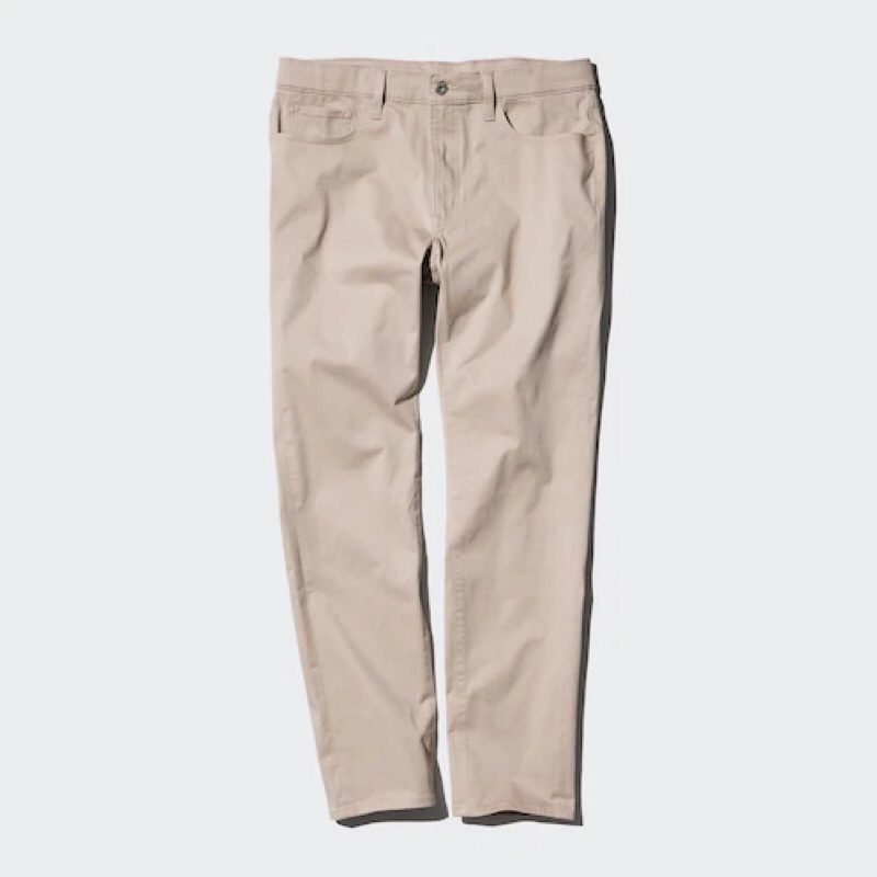 UNIQLO Men Celana Panjang Jeans Pria Ultra Stretch Skinny Fit Warna