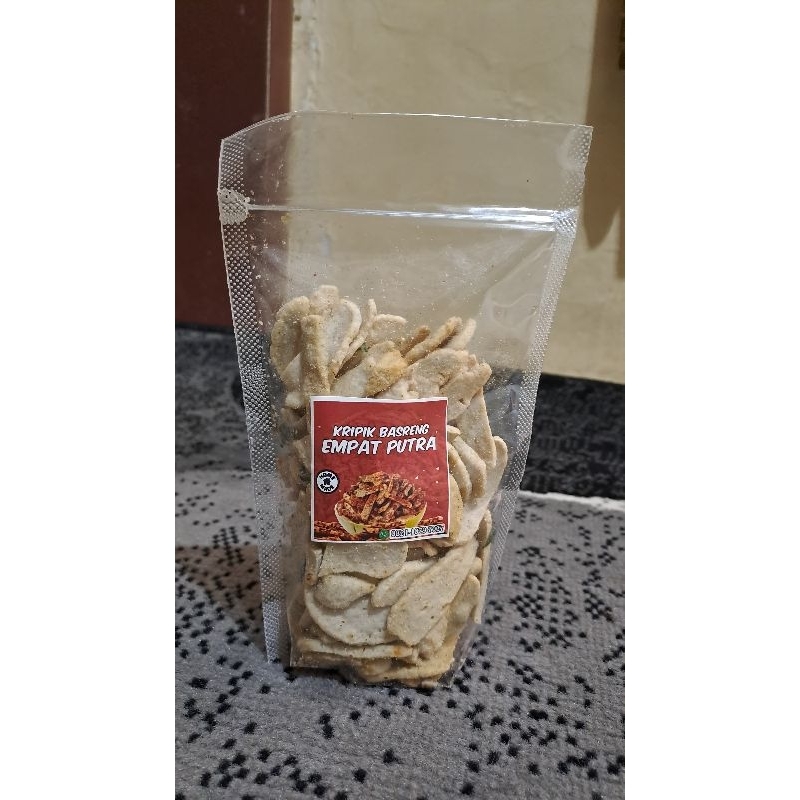 

Kripik Basreng Premium, kripik basreng pedas gurih, original, balado