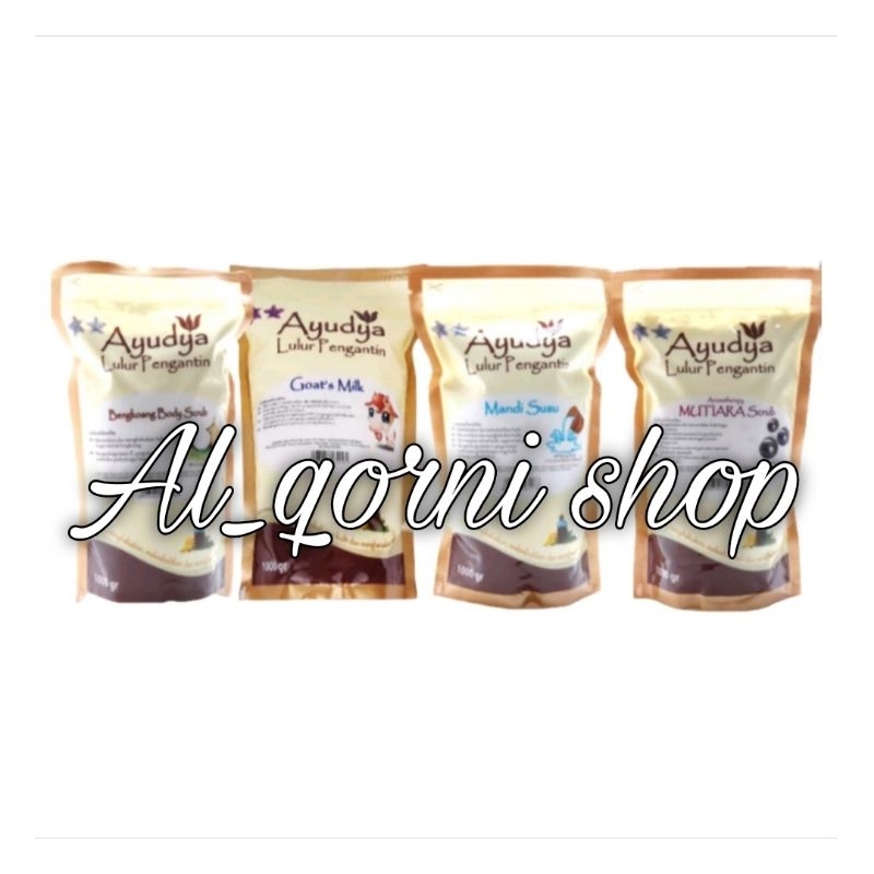 Ayudya Lulur Penganting 1000gr - Lulur Pengantin Ayudya 1kg