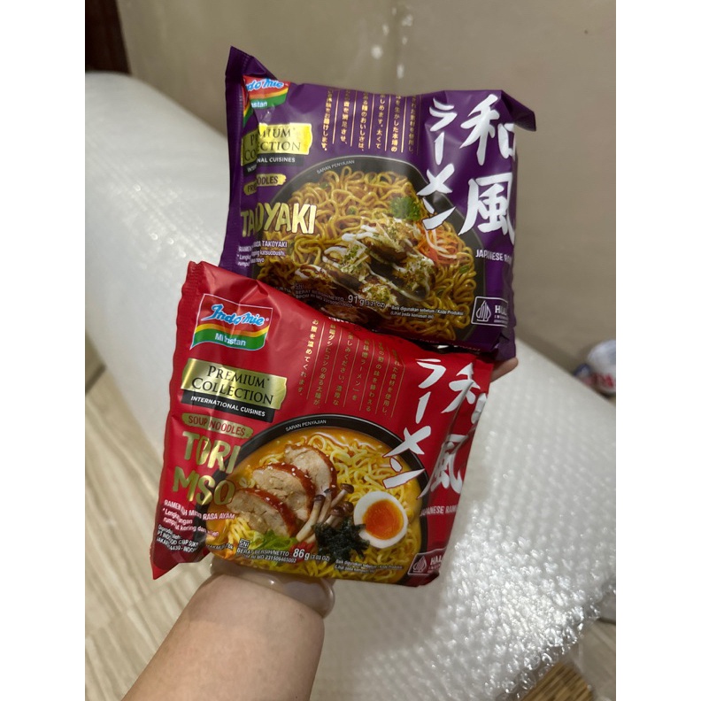 

MEGA Indomie premium collection takoyaki indomie tori miso indomie ramen indomie