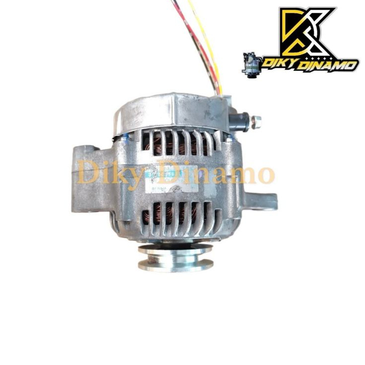 ALTERNATOR ASSY/ DINAMO CAS/ AMPERE AMPER SUZUKI KARIMUN KOTAK 75A ORI DENSO