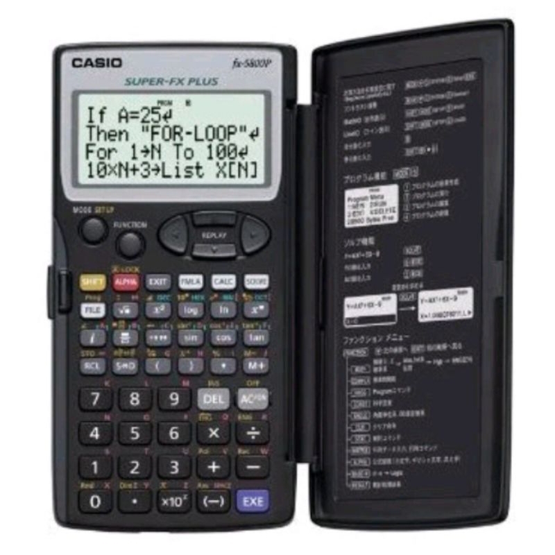 

Casio FX 5800P Kalkulator Fx5800p Calculator 5800 Garansi Resmi