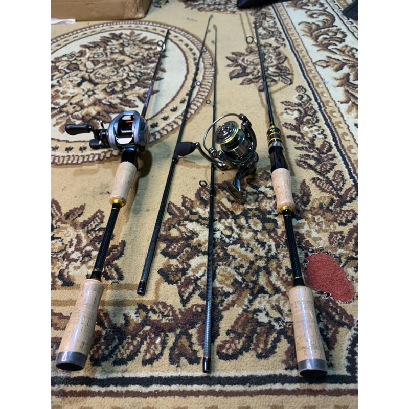 joran zorro 1.8M dan 198cm carbon Hollow set bc zorrocliker