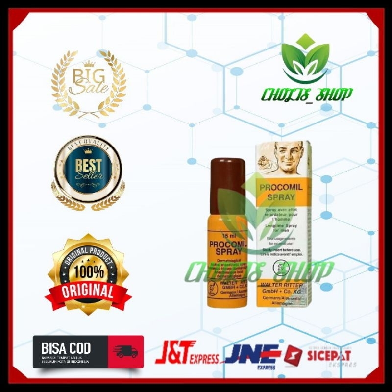 Procomil Spray Asli procomill spray pria original Germany