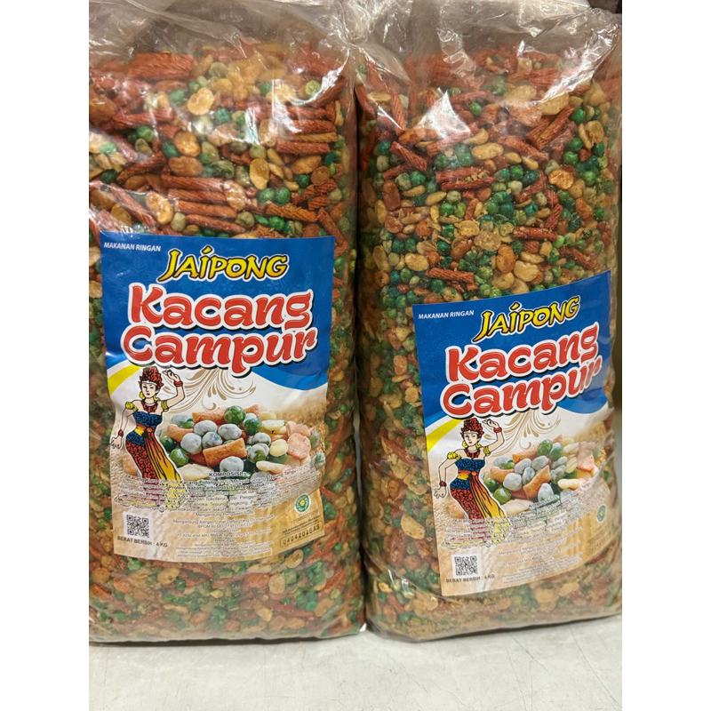 

Kacang campur kemasan 250gr