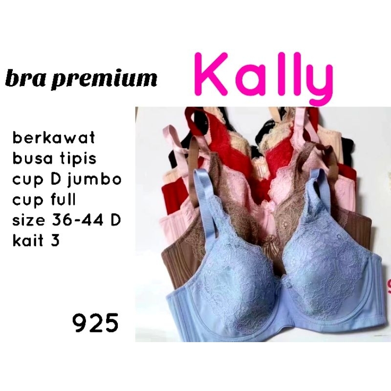 PROMO BRA berkawat cup full C,D sorella & KALLY 36-44-925