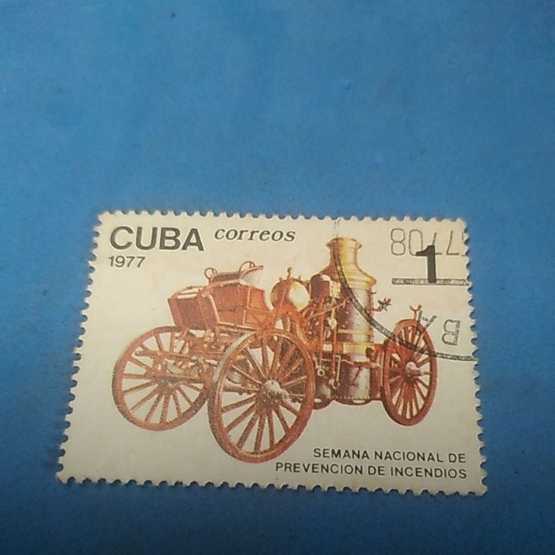 

perangko lawas CUBA 1977