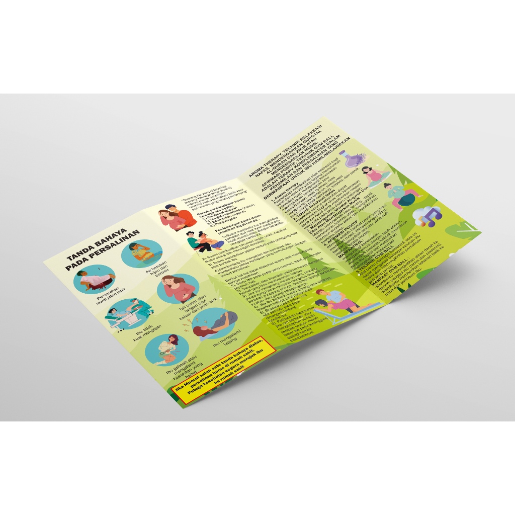 

Desain Leaflet