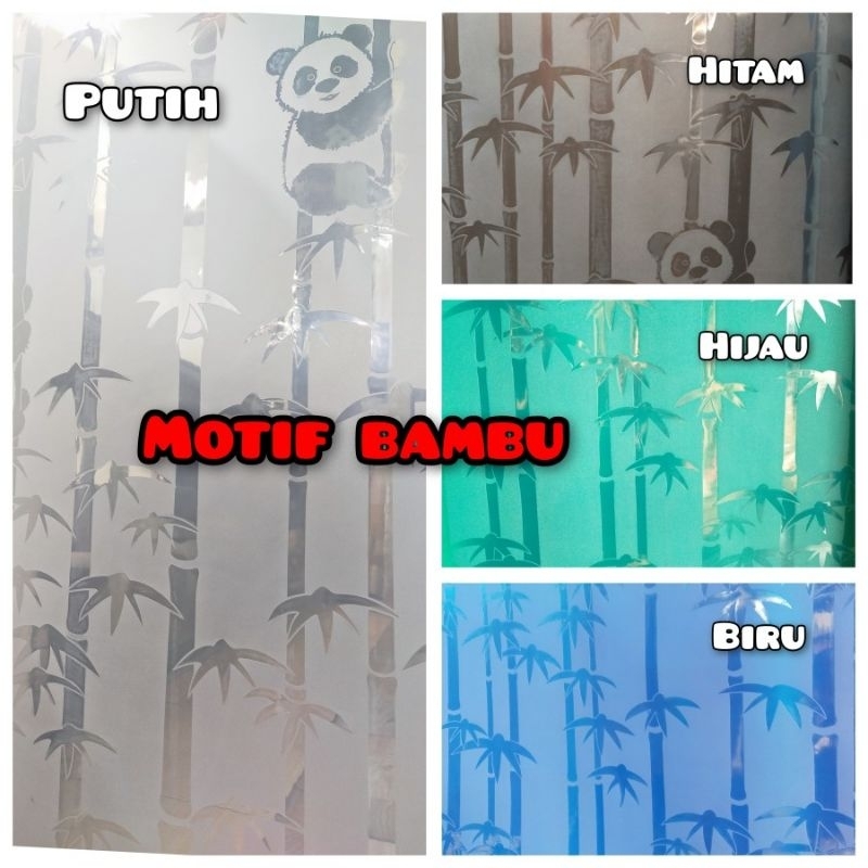 Ay00 Penutup Pagar Motif PANDA, Fiber Pagar Motif PANDA Tebal