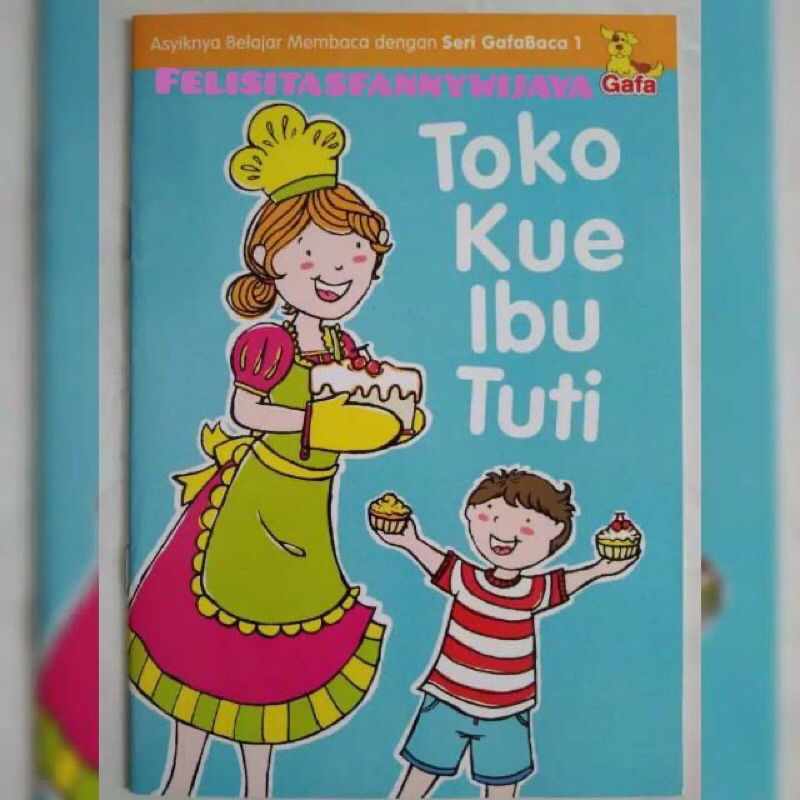 ABmart Seri 1 Buku Anak TK PAUD Belajar Membaca GafaBaca Gafa Baca Buku Cerita Anak
