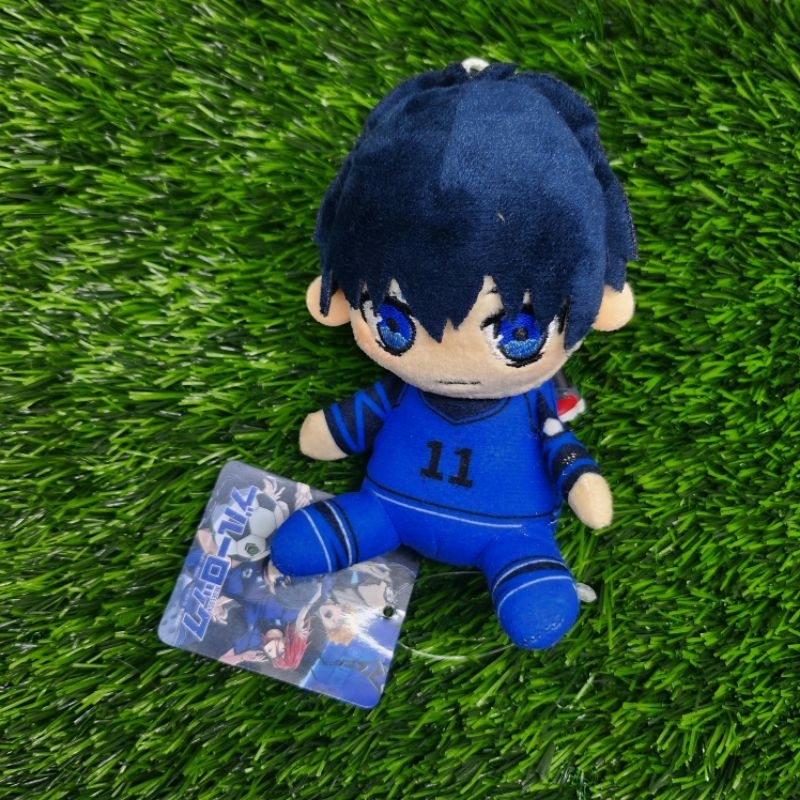 [OFFICIAL] Bluelock Isagi Yoichi Sitting Plush with tag Merch