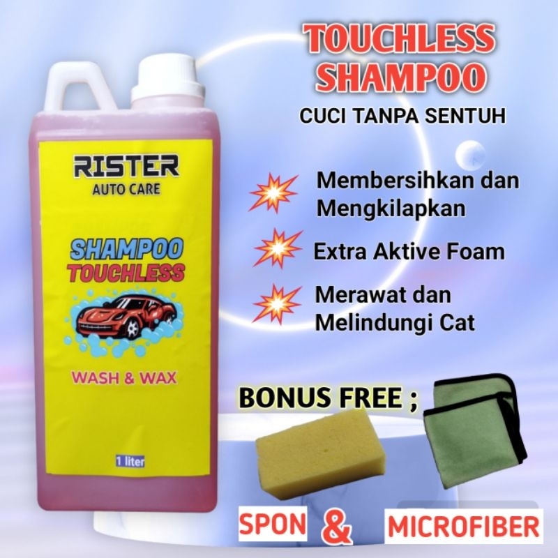 Shampoo Mobil Touchless, cuci mobil dan motor tanpa sentuh