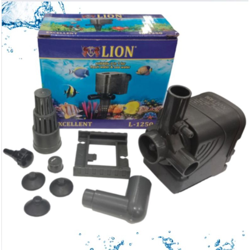 LION L 1250 POMPA KOLAM KECIL AQUARIUM AQUASCAPE