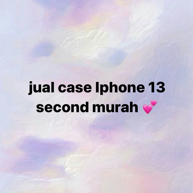 Case Iphone 13 Second Murah
