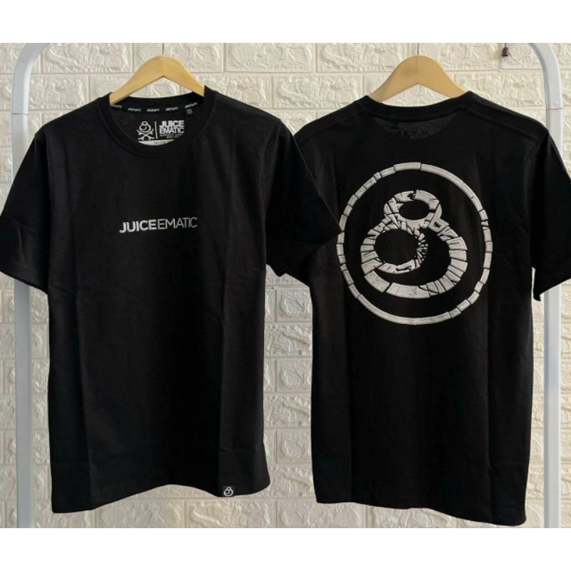 Kaos Surfing Juice Ematic Hitam Super Premium