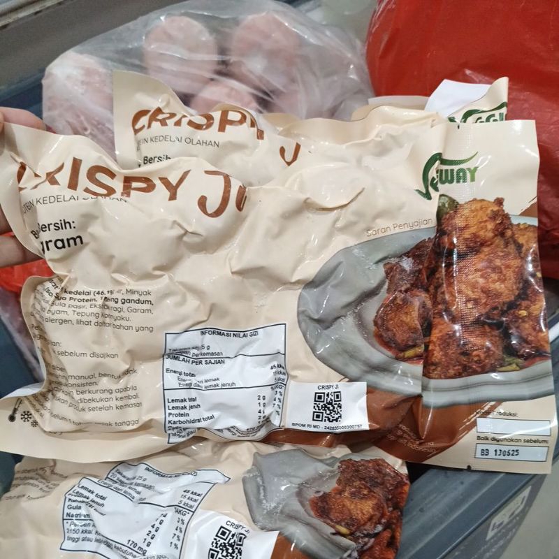 

Veggieway VEGAN Crispy Ji 500gm