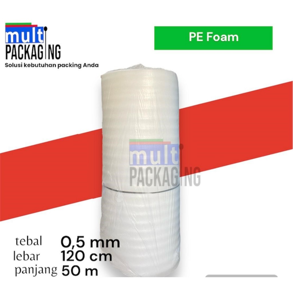 PE Foam Sheet 0.5 MM X 120 Cm X 50M ( KHUSUS Instant )