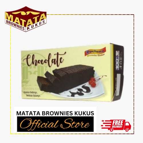 

Matata Brownies Kukus Cokelat Coklat Original (Brownis Fortuna Gresik)