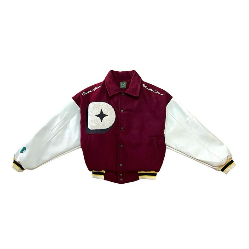 DUST LA STELLA VARSITY MAROON JACKET