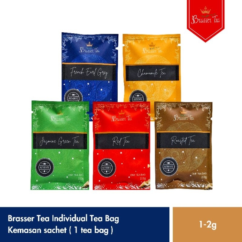 

Brasser Tea Individual Tea Bag | Kemasan Sachet (1-2gr)
