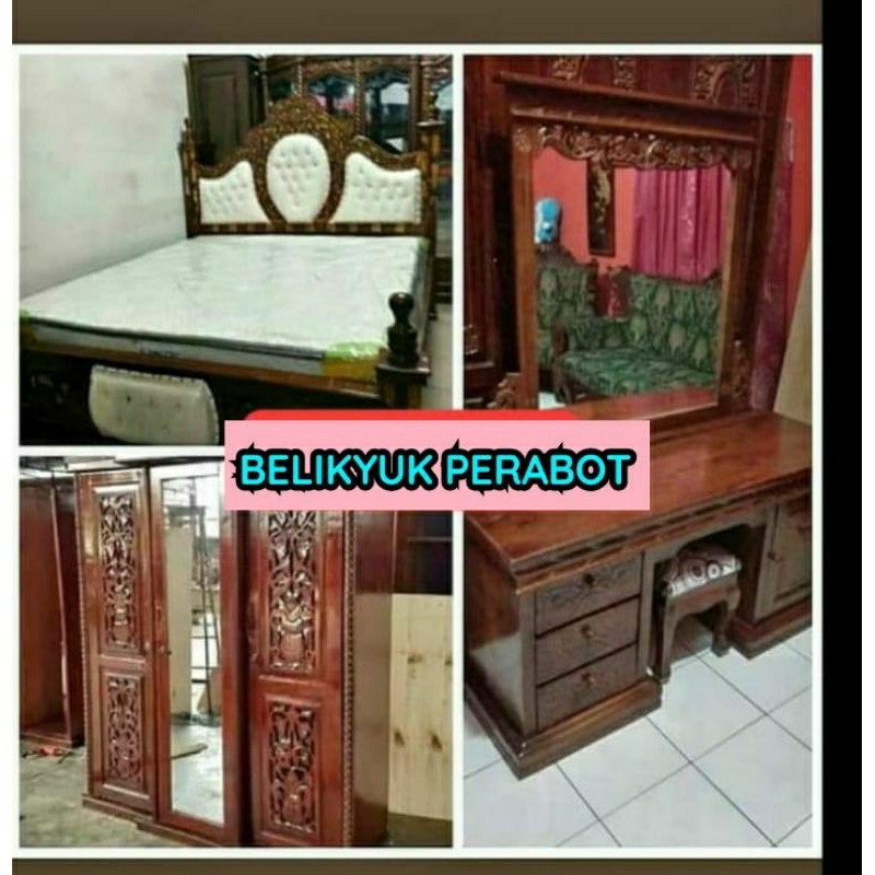 set hantaran nikahan ,lemari,meja hias,tempat exclusive