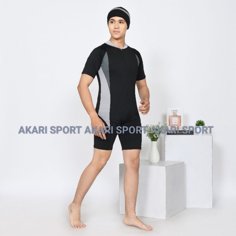 BAJU RENANG DEWASA PRIA WANITA DIVING UNISEX SPANDEK PREMIUM JUMBO