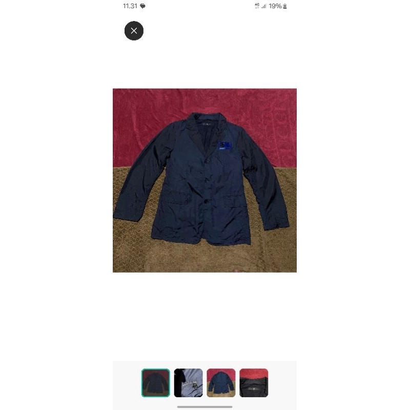 blazer uniqlo jill sander