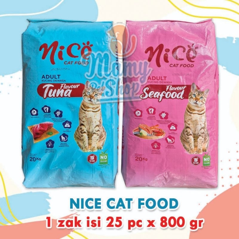 NICE 20 KG PAKAN KUCING