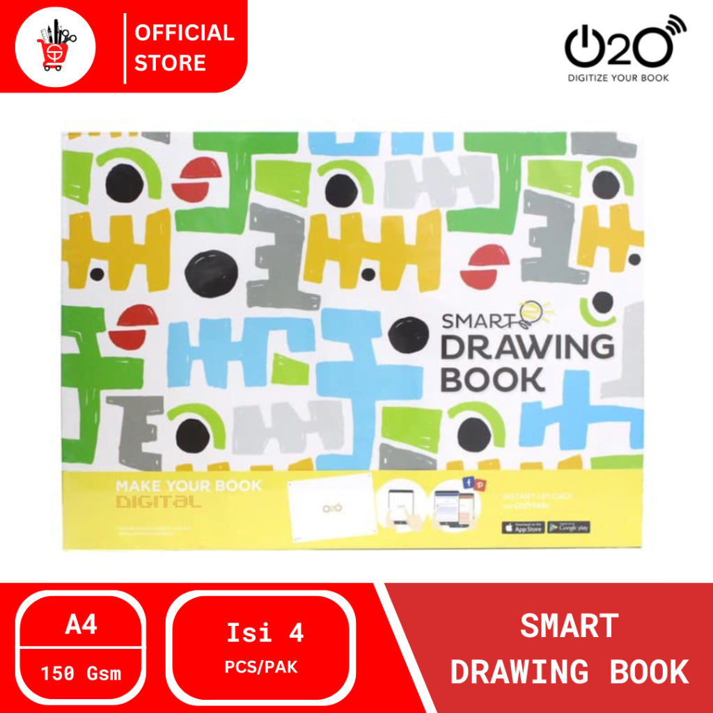 

Sketch Pad | Buku Gambar | Drawing Book O2O A4 (4pcs)