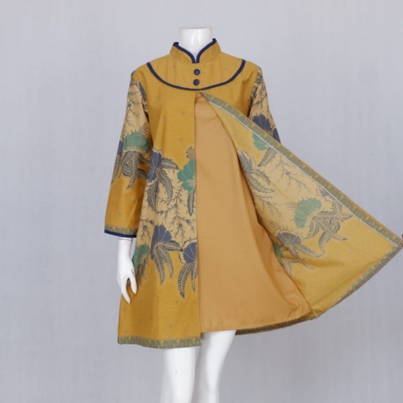 Tunik Batik Wanita Pias Glenca,bahan katun,size S.M.L.XL.XXL.XXXL.bisa seragam,dan kemeja