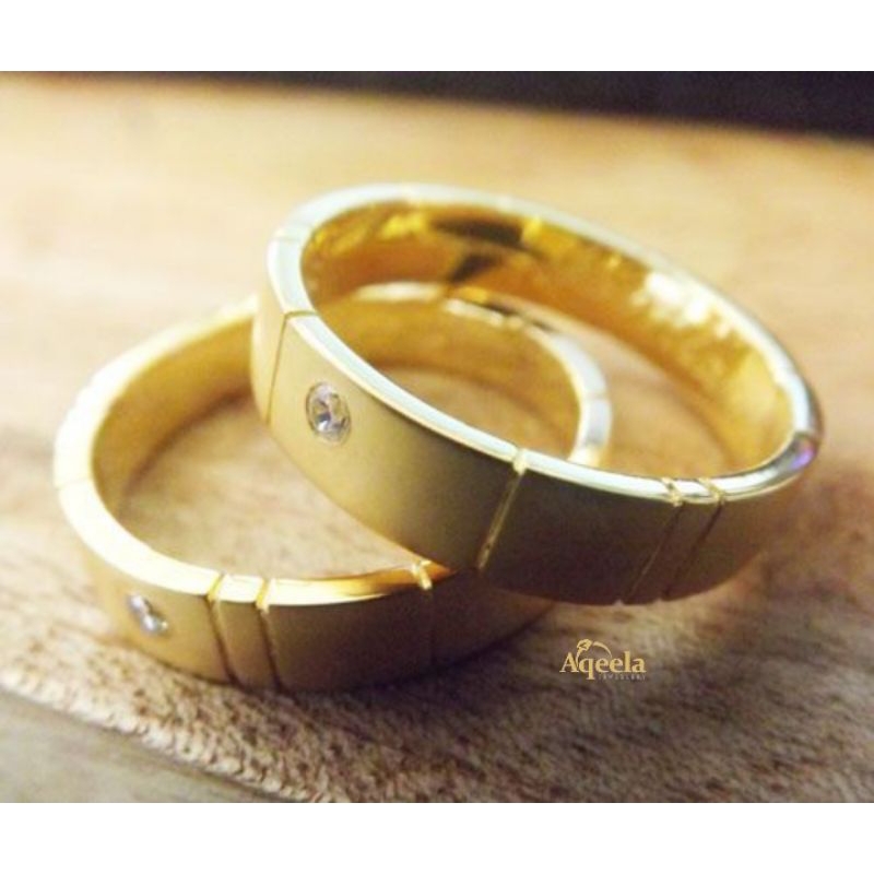 Cincin Lamaran Tunangan Nikah Emas Perak
