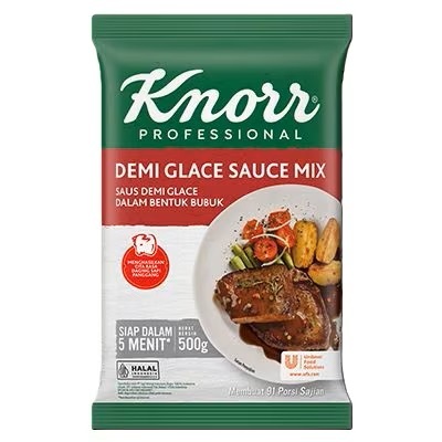 

Knorr Demi Glace Sauce Mix 500gr – Bubuk Bumbu Saus Steak