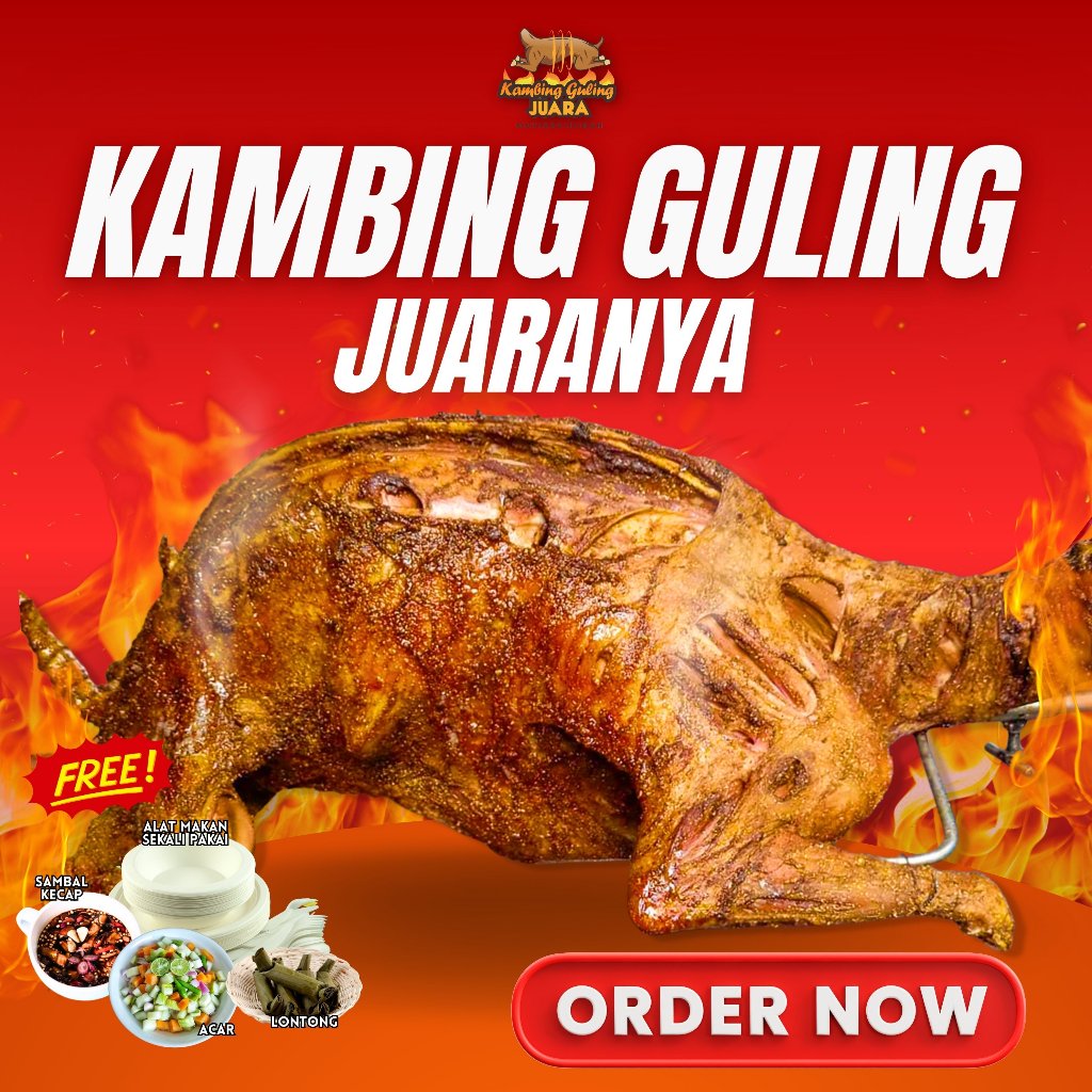 

Kambing Guling Juara - Paket Ekonomis