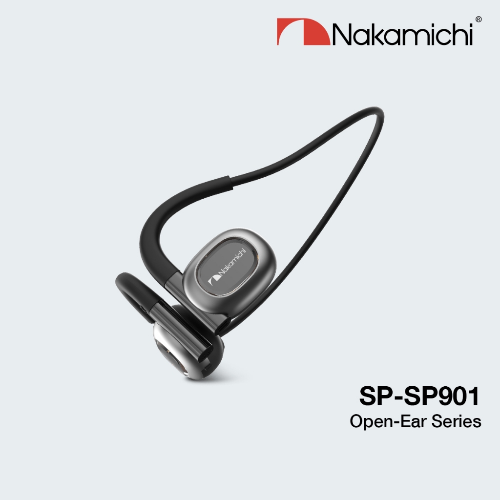 Nakamichi OP-SP901 Open Ear Air Conduction OP-TW007 Open Ear Air Clip Earphones Bluetooth TWS HD