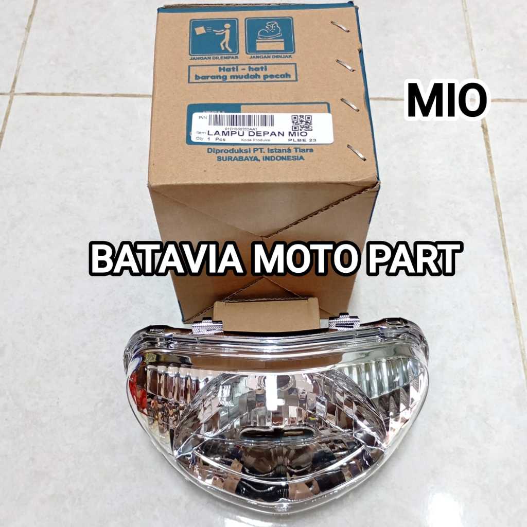 REFLEKTOR LAMPU DEPAN SET MIKA LAMPU DEPAN YAMAHA MIO LAMA MIO SPORTY LAMA MIO KARBURATOR